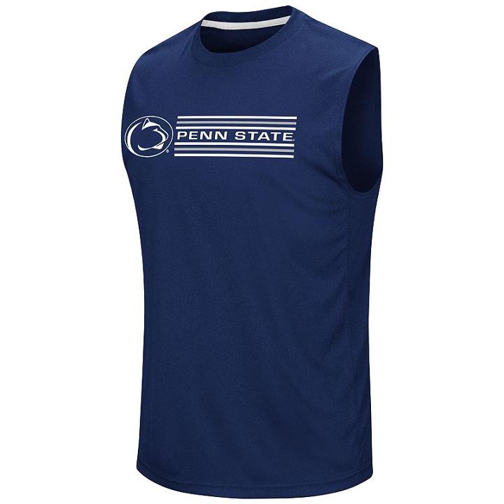Men's Colosseum Penn State Nittany Lions Circuit Muscle Tee, Size: Medium, Blue Other