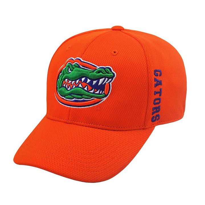 Adult Top Of The World Florida Gators Booster One-fit Cap, Men's, Med Orange