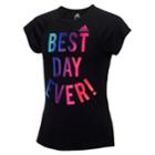 Girls 7-16 Adidas Short Sleeve Extraordinary Tee, Size: Xl, Black