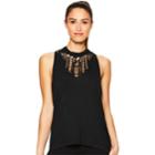 Women's Gaiam Lena Laser-cut Yoga Tank, Size: Medium, Oxford