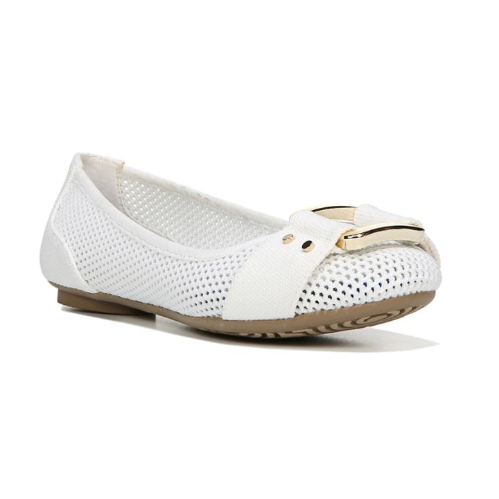 Dr. Scholl's Frankie Women's Ballet Flats, Size: Medium (7.5), White