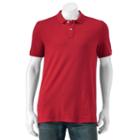 Men's Sonoma Goods For Life&trade; Flexwear Slim-fit Solid Pique Polo, Size: Xl, Med Red
