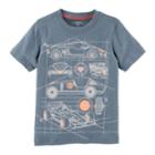 Boys 4-8 Carter's Race Car Graphic Tee, Size: 7, Grey