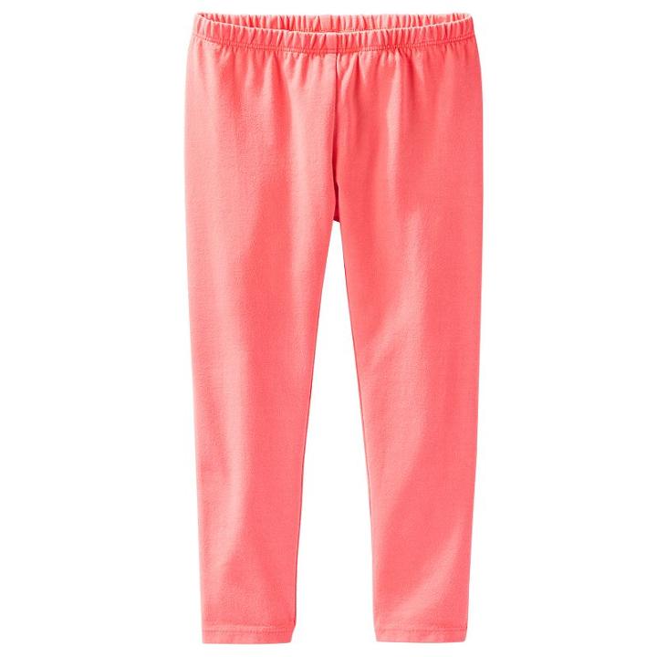 Girls 4-8 Oshkosh B'gosh&reg; Solid Leggings, Girl's, Size: 6x, Orange