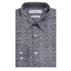 Men's Nick Graham Everywhere Modern-fit Stretch Dress Shirt, Size: S 34/35, Grey (charcoal)