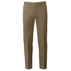 Men's Apt. 9&reg; Slim-fit Performance Stretch Chino Flat-front Pants, Size: 30x29, Brown