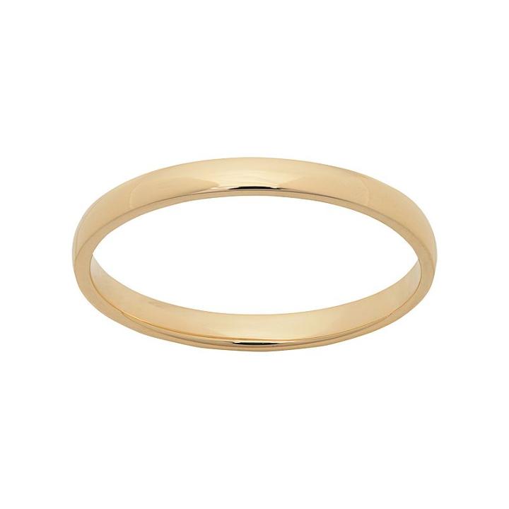 14k Gold Wedding Ring, Women's, Size: 5, Yellow
