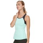 Women's Fila Sport&reg; Cross Back Tank, Size: Large, Light Blue