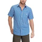 Big & Tall Chaps Classic-fit Easy-care Button-down Shirt, Men's, Size: Xl Tall, Blue