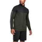 Men's Under Armour Sportstyle Pique Jacket, Size: Large, Green