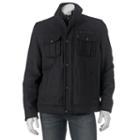 Men's Levi's&reg; Wool-blend Bibbed Trucker Jacket, Size: Large, Black