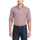Big & Tall Chaps Classic-fit Stretch Poplin Button-down Shirt, Men's, Size: 2xb, Red