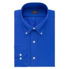 Men's Arrow Slim-fit Wrinkle-free Dress Shirt, Size: 18 36/37, Blue