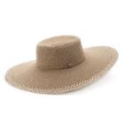 Women's Sonoma Goods For Life&trade; Woven Eyelet Edge Floppy Hat, Brown