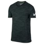 Men's Nike Allover Coder Print Tee, Size: Large, Green Oth