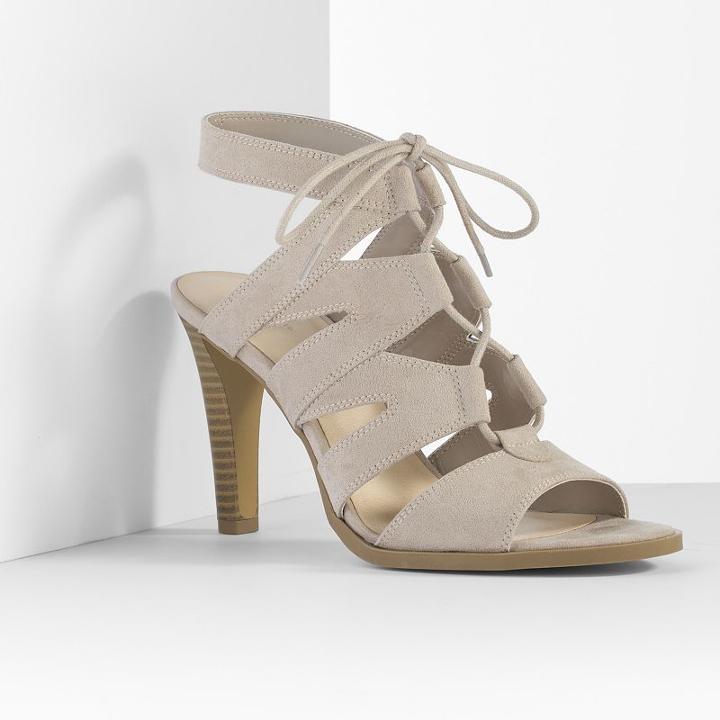 Simply Vera Vera Wang Women's Heels, Size: 8.5, Lt Beige