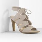 Simply Vera Vera Wang Women's Heels, Size: 8.5, Lt Beige