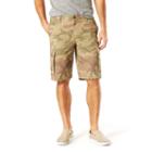 Men's Dockers D3 Classic-fit Standard Washed Cargo Shorts, Size: 36, Green Oth