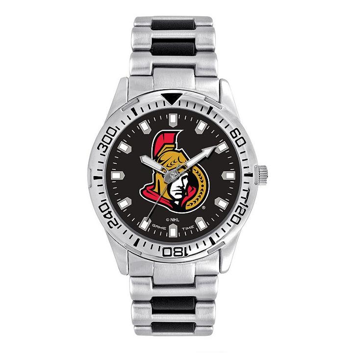 Game Time, Men's Ottawa Senators Heavy Hitter Watch, Silver