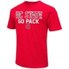 Men's Campus Heritage North Carolina State Wolfpack Camo Wordmark Tee, Size: Xxl, Med Red