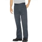 Men's Dickies Loose Fit Double-knee Twill Work Pants, Size: 38x32, Grey