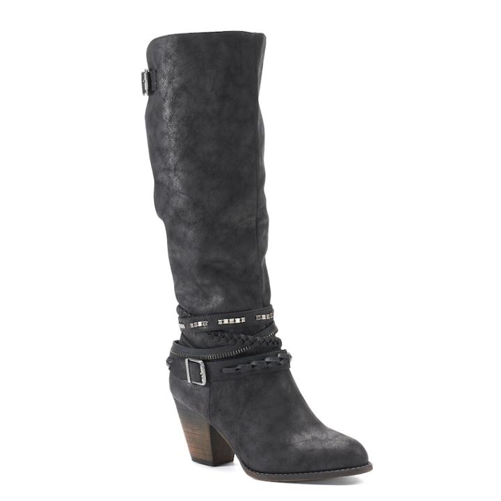 So&reg; Musthave Women's Knee High Boots, Size: Medium (8.5), Oxford