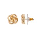 Dana Buchman Knot Stud Earrings, Women's, Gold