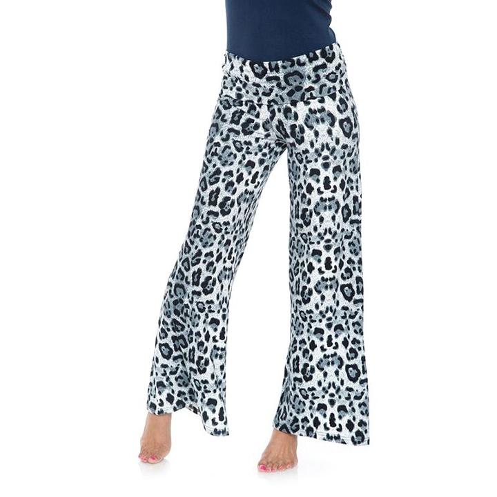 White Mark Wide-leg Palazzo Pants - Women's, Size: Xl, Grey