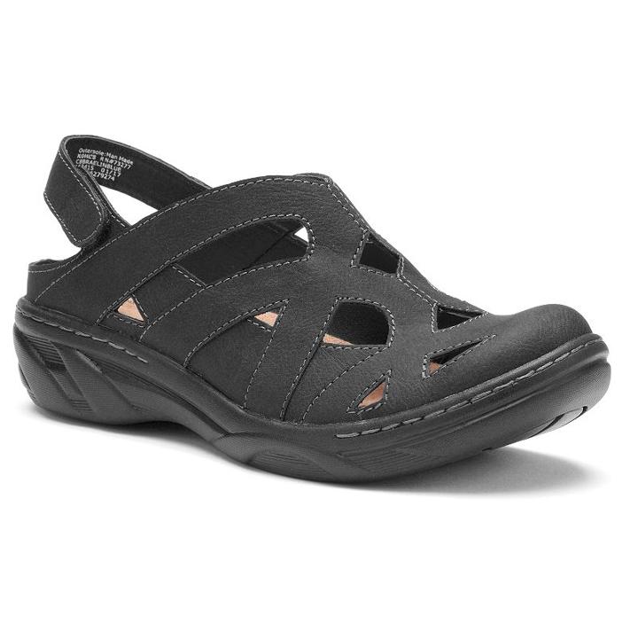 Croft & Barrow&reg; Braelin Women's Slingback Sandals, Size: 10, Black