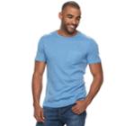 Men's Apt. 9&reg; Slim-fit Slubbed Pocket Tee, Size: Medium, Med Purple