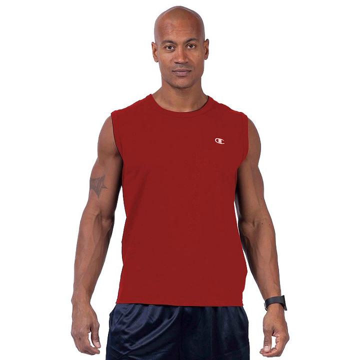 Big & Tall Champion Solid Muscle Tee, Men's, Size: 3xl Tall, Light Red