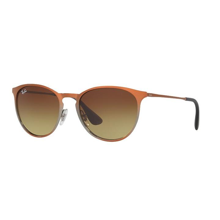 Ray-ban Rb3539 54mm Erika Pilot Gradient Sunglasses, Women's, Red/coppr (rust/coppr)