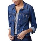 Women's Lee Holden Jean Jacket, Size: Xl, Dark Blue