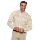 Big & Tall Izod Premium Essentials Classic-fit Stretch Button-down Shirt, Men's, Size: Xxl Tall, Yellow