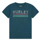 Boys 4-7 Hurley Particles Graphic Tee, Size: 7, Turquoise/blue (turq/aqua)