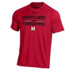 Men's Under Armour Maryland Terrapins Tee, Size: Large, Red