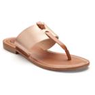 So&reg; Women's Knot Sandals, Girl's, Size: Medium (9.5), Med Brown