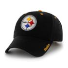 Adult '47 Brand Pittsburgh Steelers Frost Mvp Adjustable Cap, Black