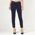 Lc Lauren Conrad, Women's Corduroy Jeggings, Size: 14, Blue