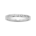 14k Gold 1/10 Carat T.w. Diamond Anniversary Ring, Women's, Size: 8.50, White