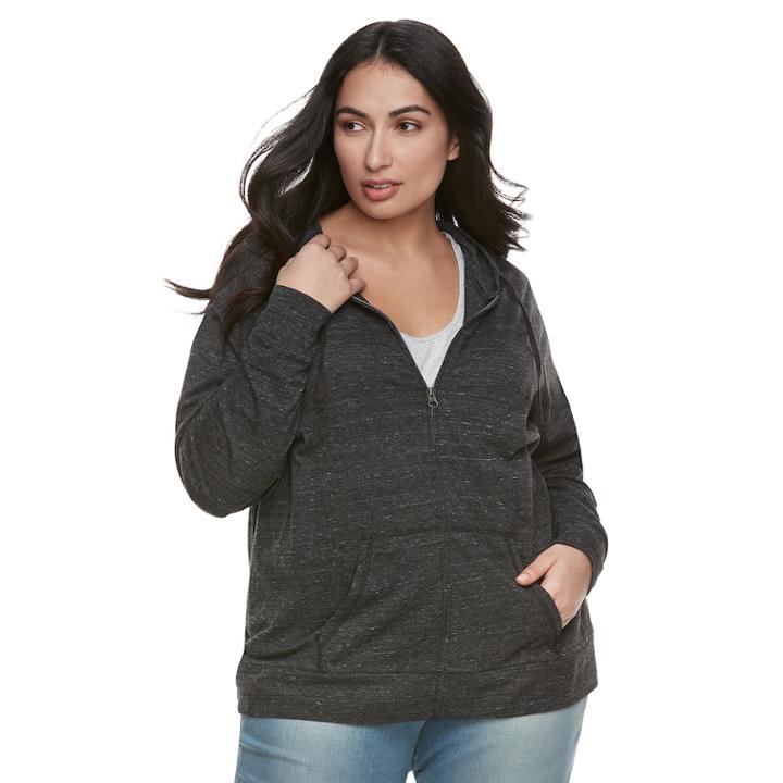 Plus Size Sonoma Goods For Life&trade; Hoodie, Women's, Size: 3xl, Black