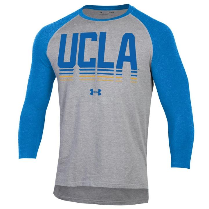 Men's Under Armour Ucla Bruins Baseball Tee, Size: Large, Blue