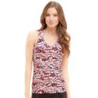 Women's Marika Side Ruched V-neck Racerback Yoga Tank, Size: Xs, Lt Orange