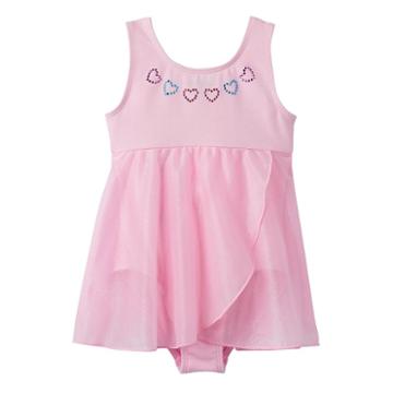 Toddler Girl Jacques Moret Babydoll Skirtall Leotard, Size: 3t, Pink