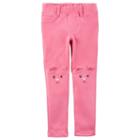 Girls 4-8 Carter's Character Pants, Size: 6, Pink