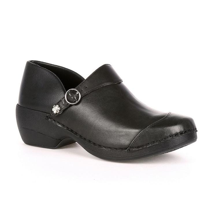 Rocky 4eursole Inspire Me Women's Leather 3-in-1 Clogs, Size: 42, Black