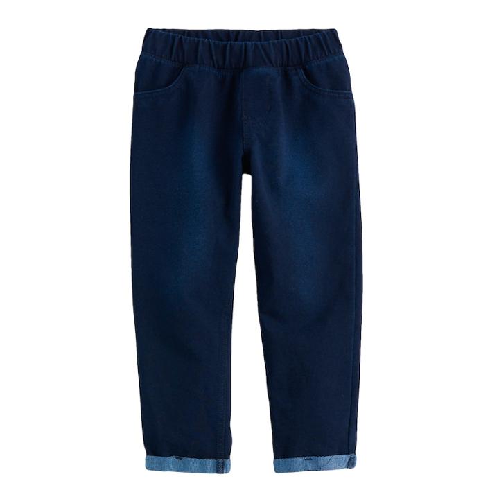 Girls 4-10 Jumping Beans&reg; Ankle Jeggings, Size: 7, Blue