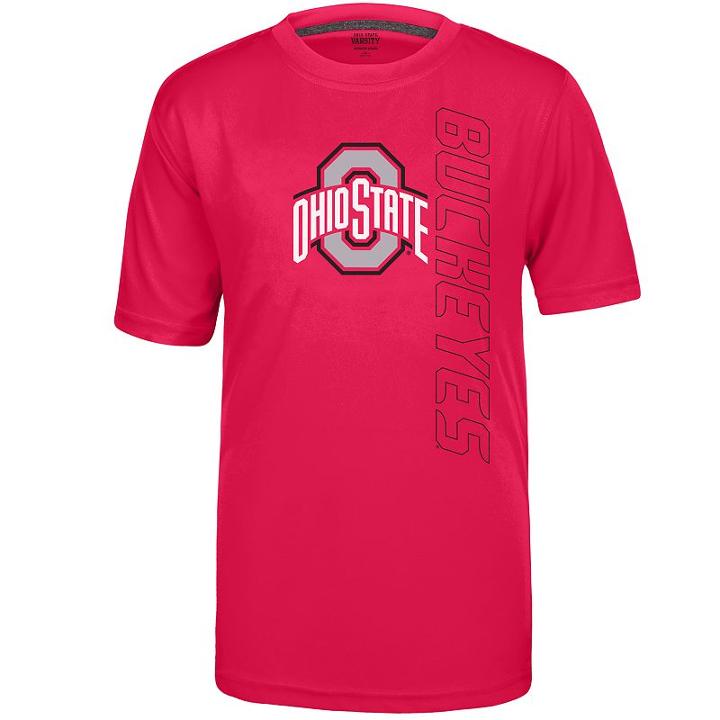 Boys 8-20 Ohio State Buckeyes Vital Tee, Size: M 10-12, Brt Red