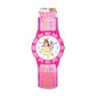 Disney's Beauty And The Beast Belle & Lumiere Kids' Time Teacher Watch, Girl's, Pink