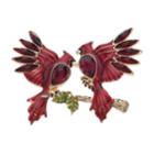 Napier Cardinal Pin, Women's, Med Red